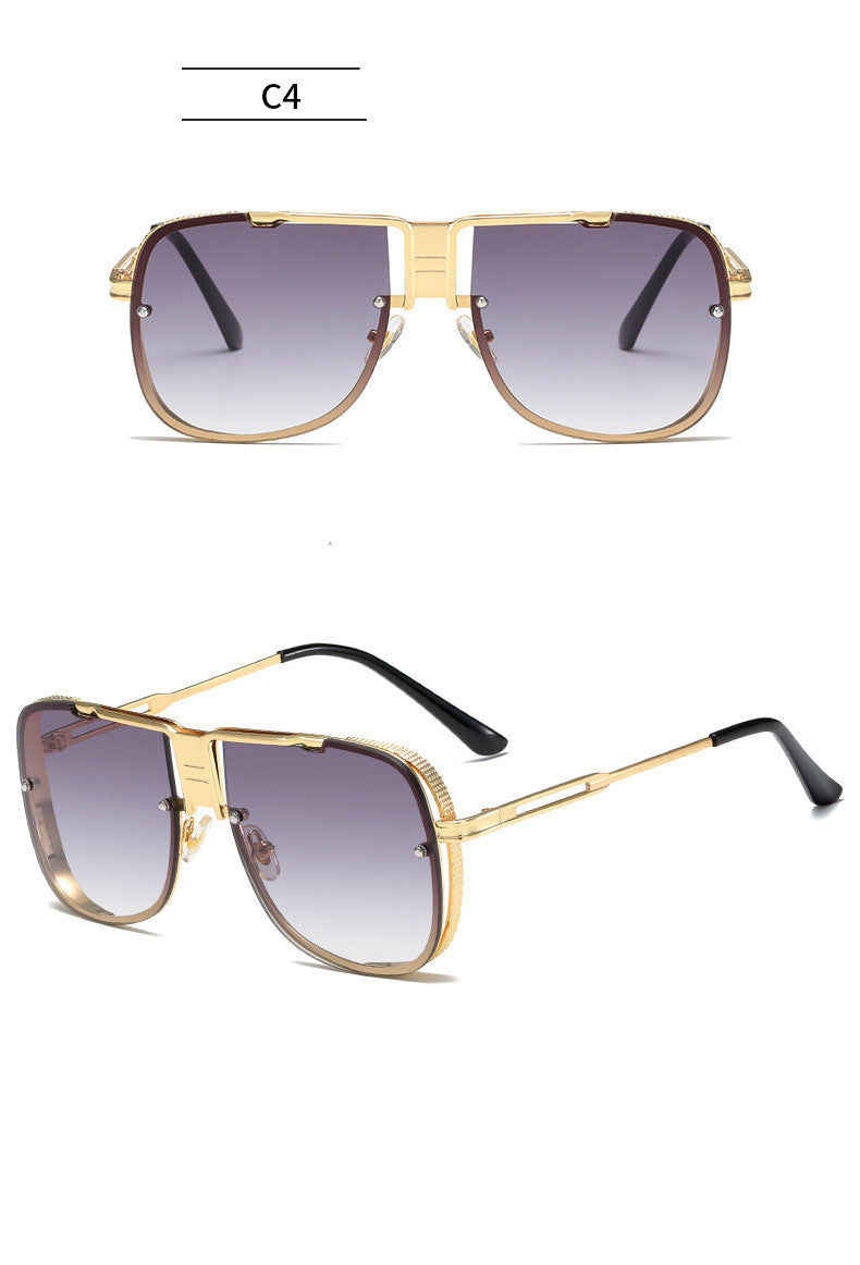 Sunglasses Metal Sunglasses Street Style Retro Sunglasses