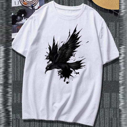 American Eagle Casual Round Neck Short Sleeve T-Shirt