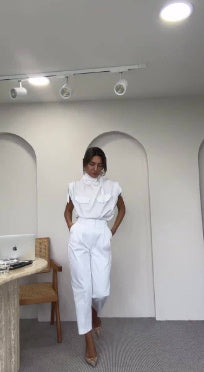 Business Casual Slimming Style Pants Suit