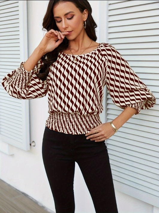 Women's Bishop Sleeves Top