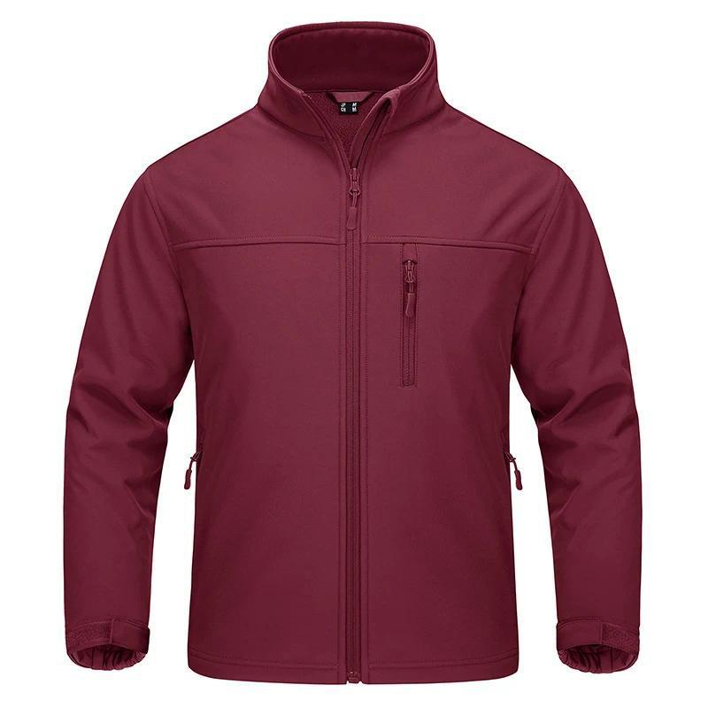 Stand Collar Outdoor Leisure Shell Jacket