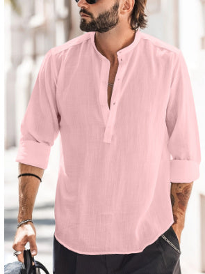 Men's Casual Long-sleeved Shirt