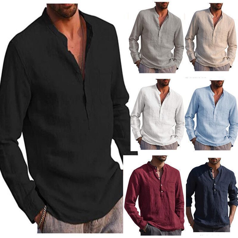 Men's Long Sleeve Casual Shirt