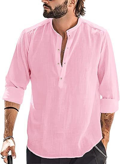 Men's Casual Long-sleeved Shirt