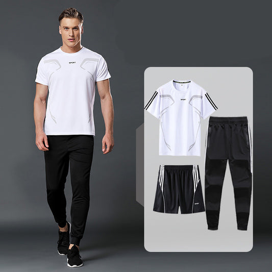Quick-Drying Short-Sleeved Fitness Sport Set
