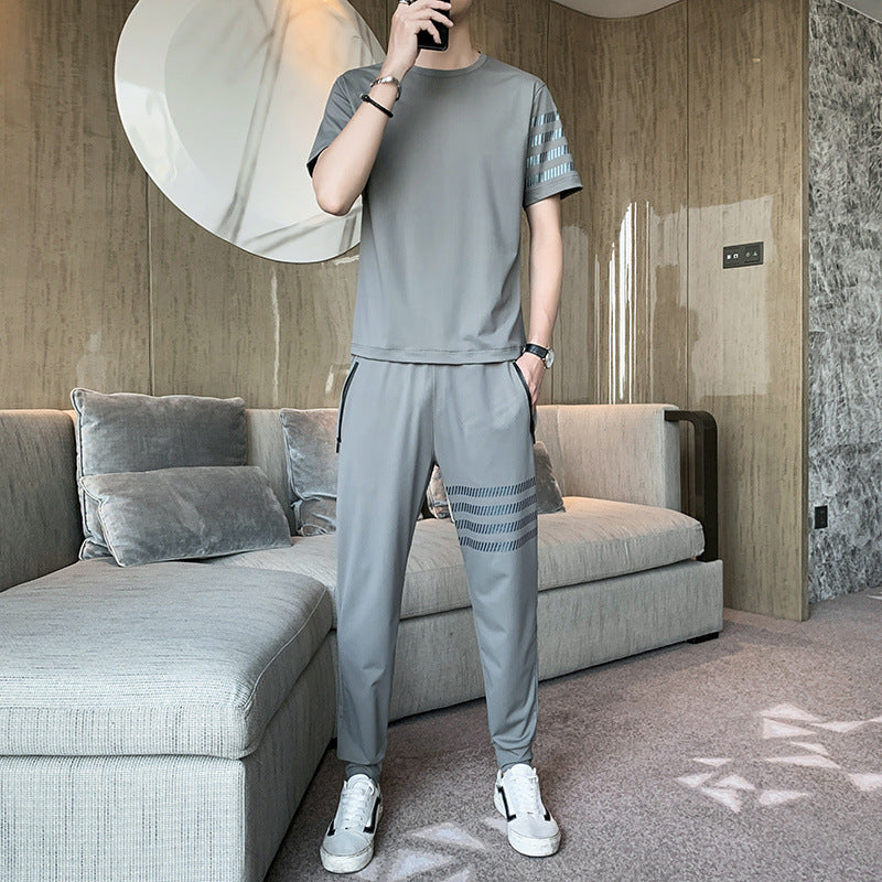 Short-sleeved t-shirt set