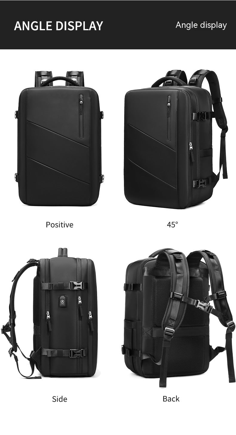 Nylon Travel Large Capacity Lightweight Computer Backpack