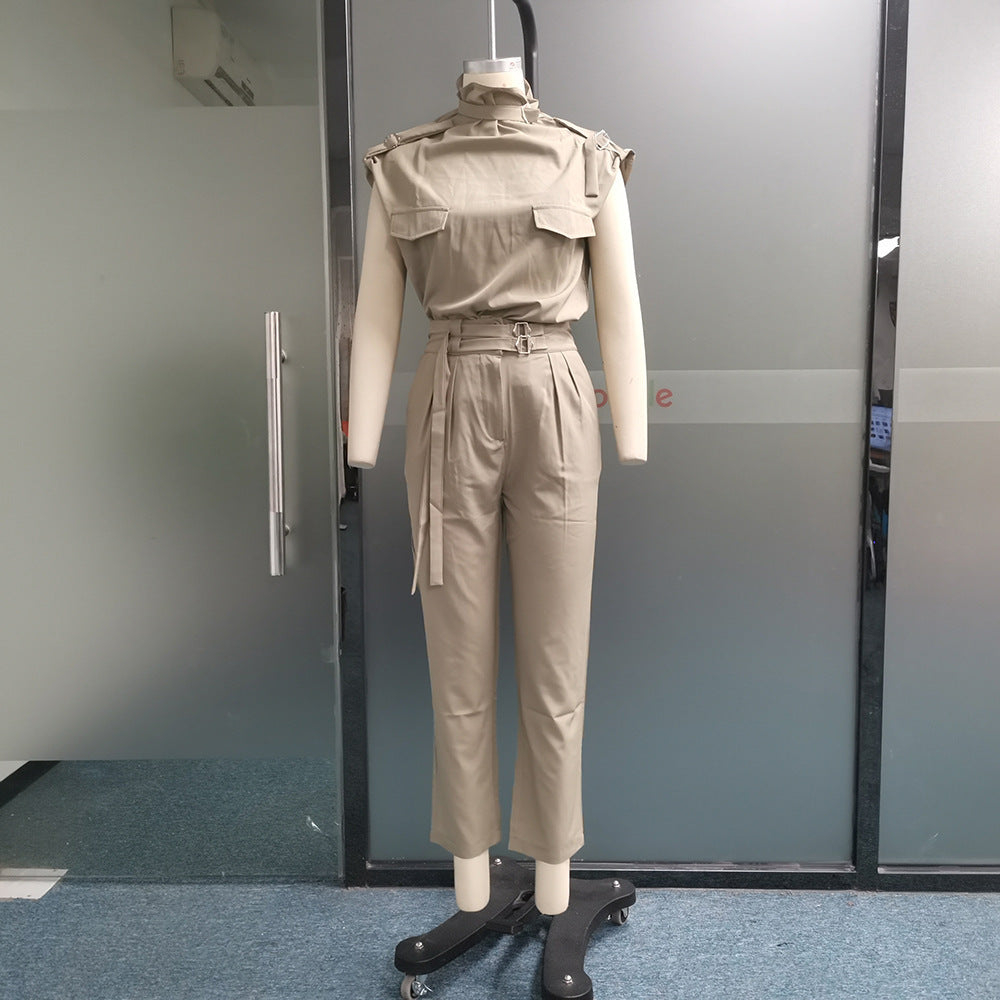 Business Casual Slimming Style Pants Suit