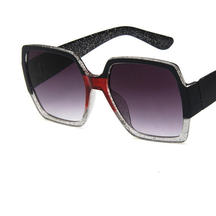 Colorful Glitter Sunglasses Retro Sunglasses