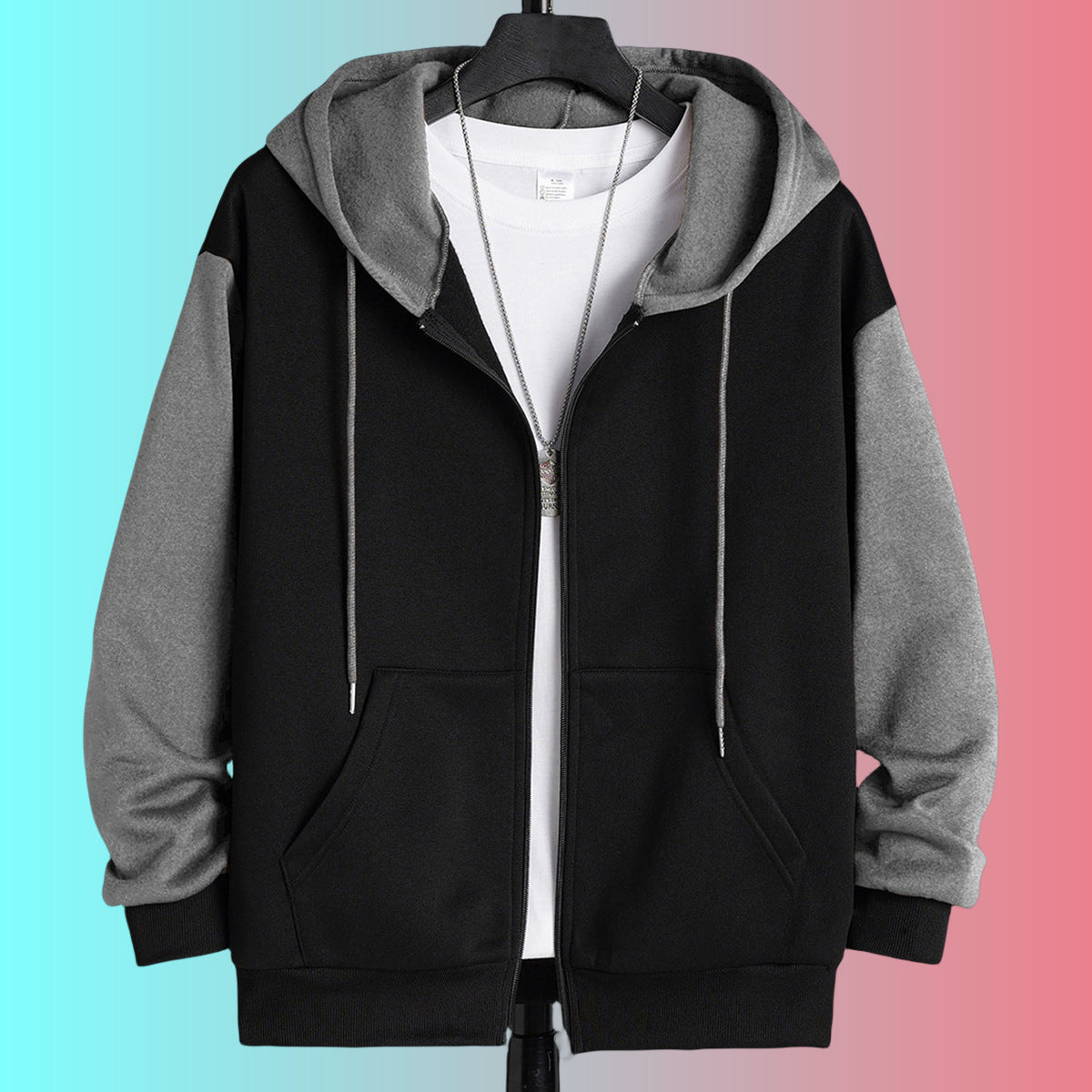 Men's Zipper Hoodie