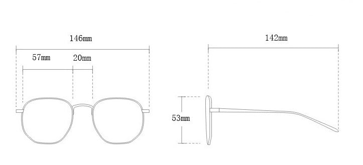 Colorful Glitter Sunglasses Retro Sunglasses