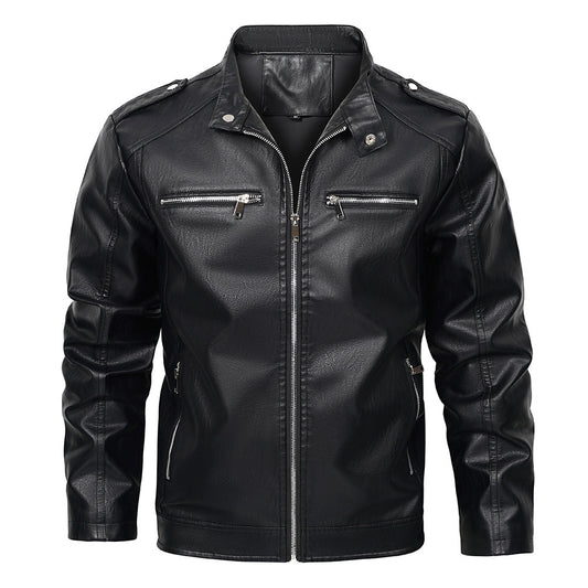 Leather Motorcycle PU Jacket
