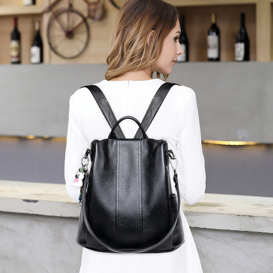 Genuine Leather Women's Backpack