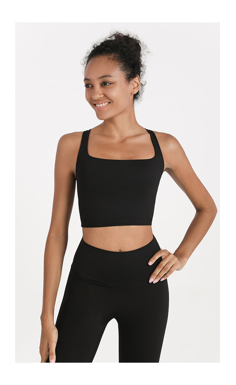 Quick-drying running fitness top