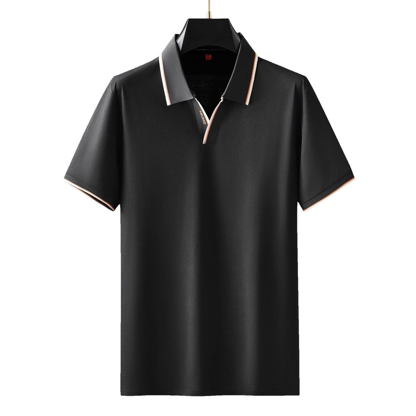 V-neck Short Sleeve Business Casual Shirt