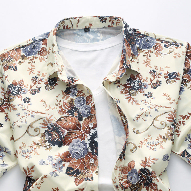 Men's floral shirt