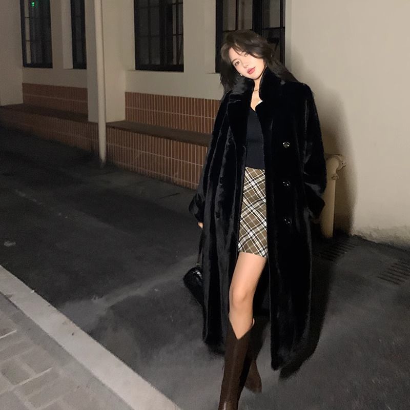 Faux Mink Coat