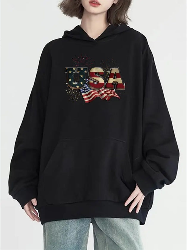 USA FLAG HOODIE