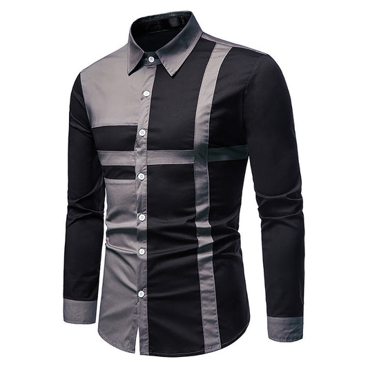 Men's European Style Long Sleeve Shirt