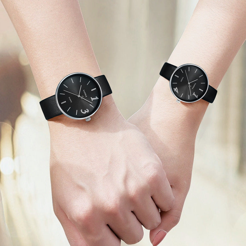 Heart Pointer Men And Women Couple Watches Trendy Waterproof