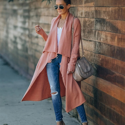 Women's Long Knitted Style Sweater