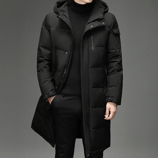Down Jacket Zipper Thermal Coat
