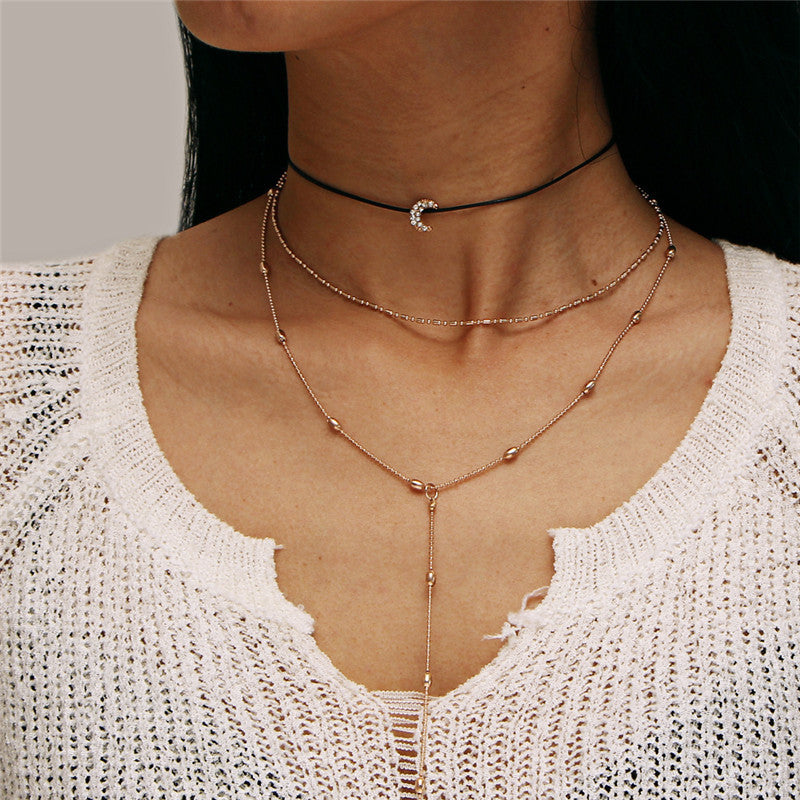 Multilayer Choker Necklace
