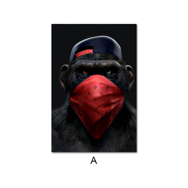 Bored Ape Modern Poster Art Print