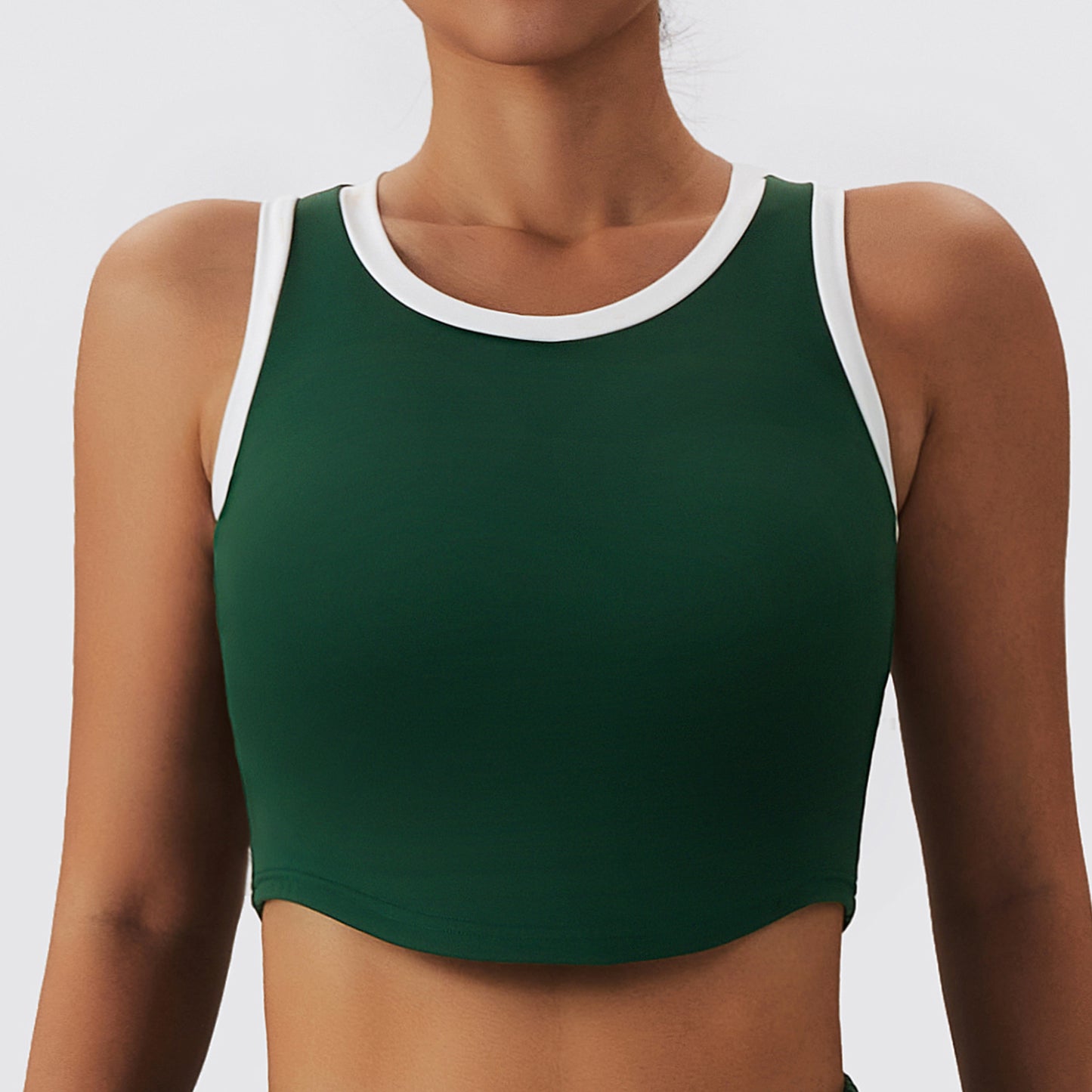Contrast Quick-drying Fitness Top