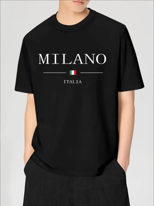 Men's Milano Italia Short Sleeve T-Shirt