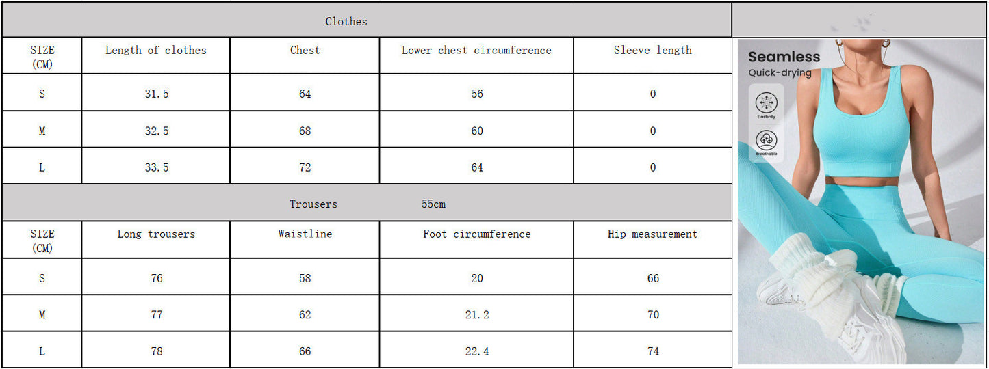 Lightweight Fitness Sportswear Set