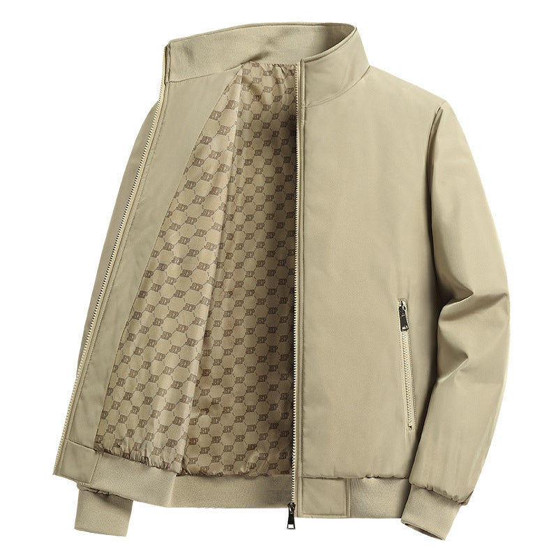 Men's Zip Up Business Casual Sport Jacket