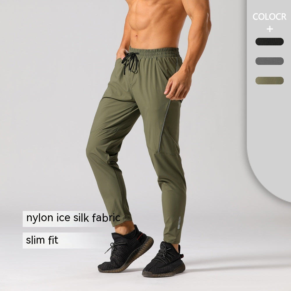 Quick-drying Nylon Stretch Breathable Sports Pants