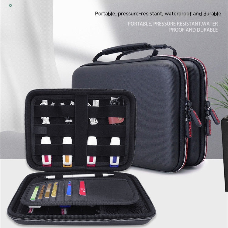 Large Capacity U Shield Scrambler Pack Bank Card SD Card USB Storage Bag