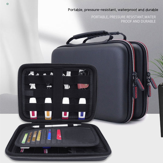 Large Capacity U Shield Scrambler Pack Bank Card SD Card USB Storage Bag