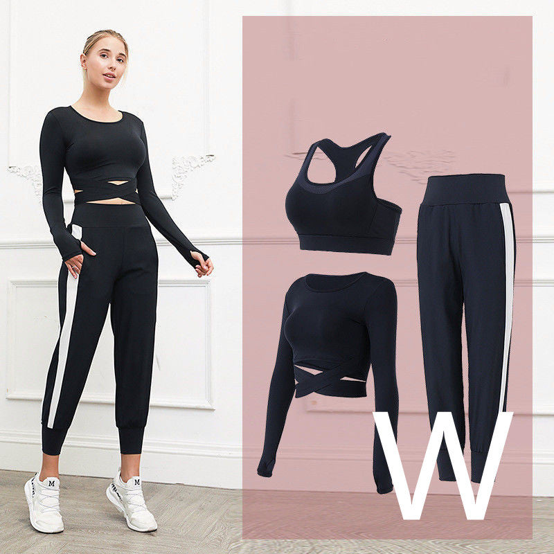 Fitness Morning Running Yoga SET Quick-drying Sports Suit