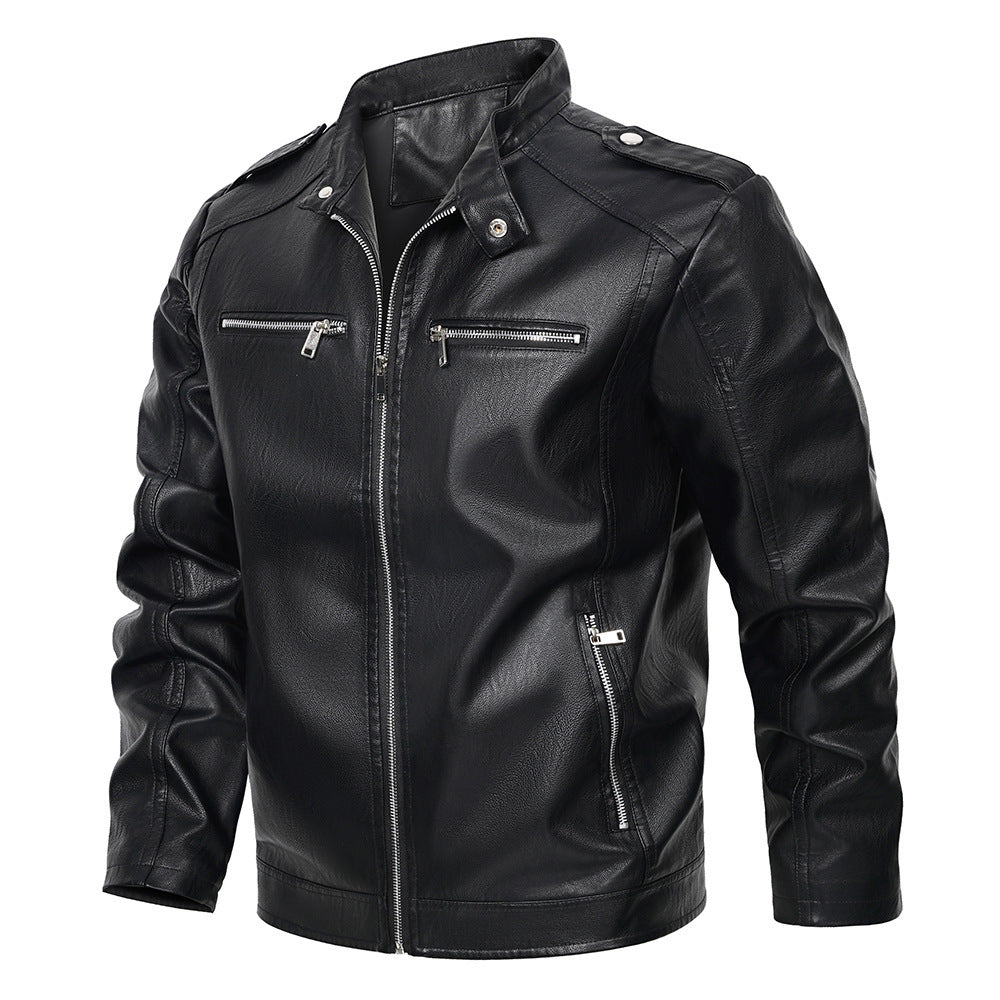 Leather Motorcycle PU Jacket