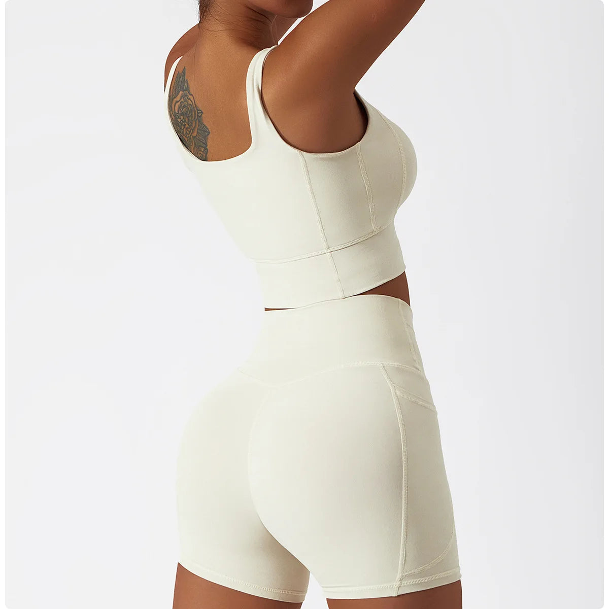 Breathable High-intensity Running Quick Drying Yoga Bra & Set