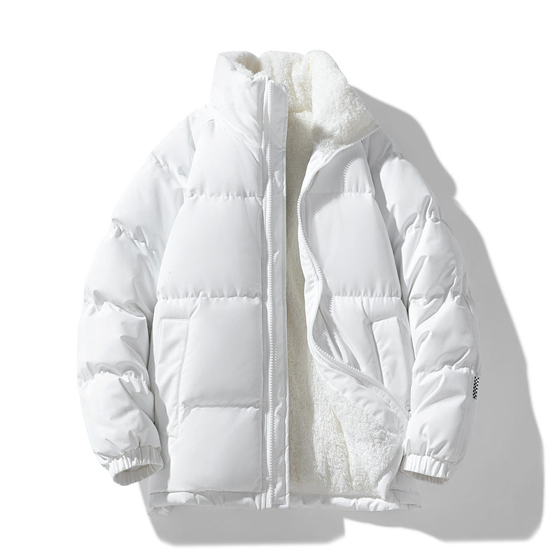 Windproof Fleece Thickened Cotton-padded Coat