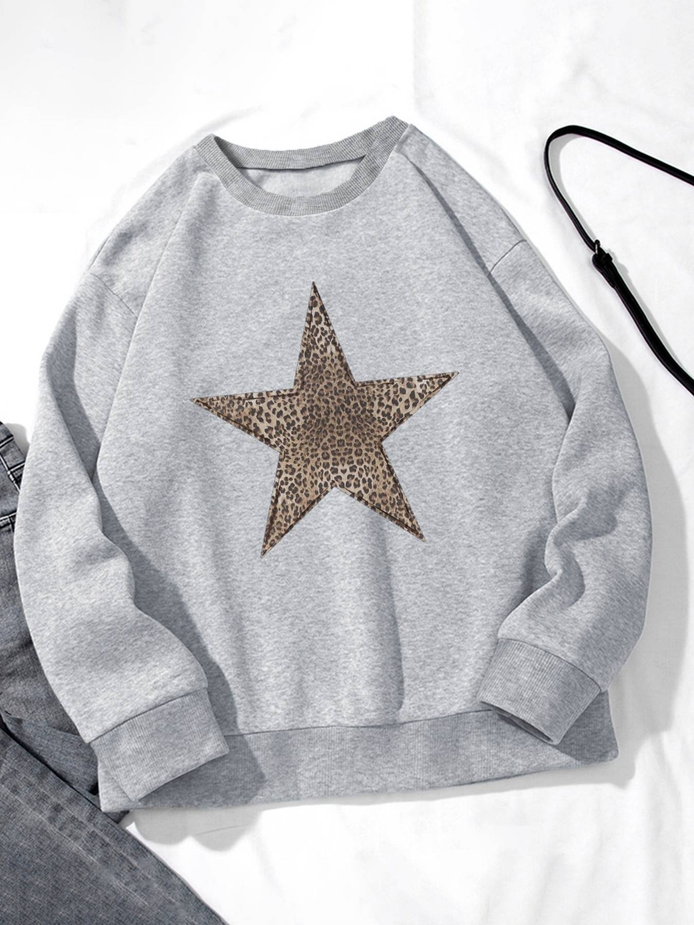 Leopard Star Women's Top