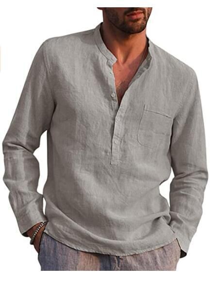 Men's Long Sleeve Casual Shirt