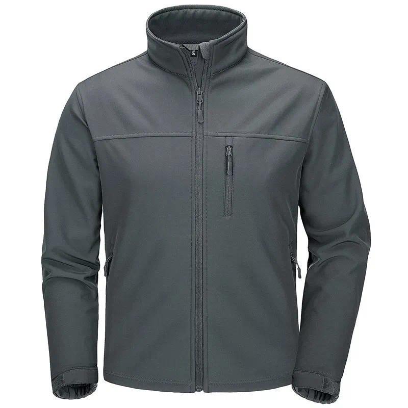 Stand Collar Outdoor Leisure Shell Jacket