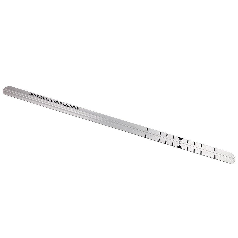 Golf Game Edge Improvement Exercise Tool Aluminum Alloy Push Rod Putter Track Guide