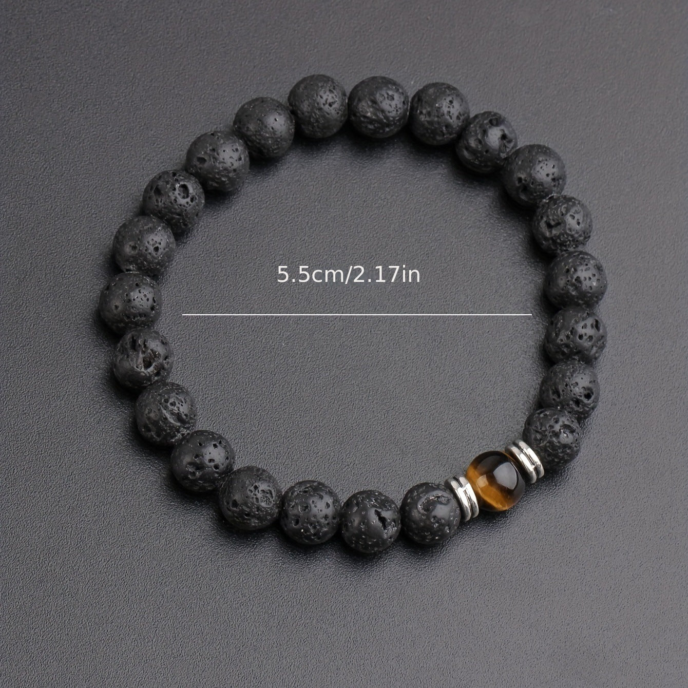 Volcanic Rock Bracelet For Men And Women