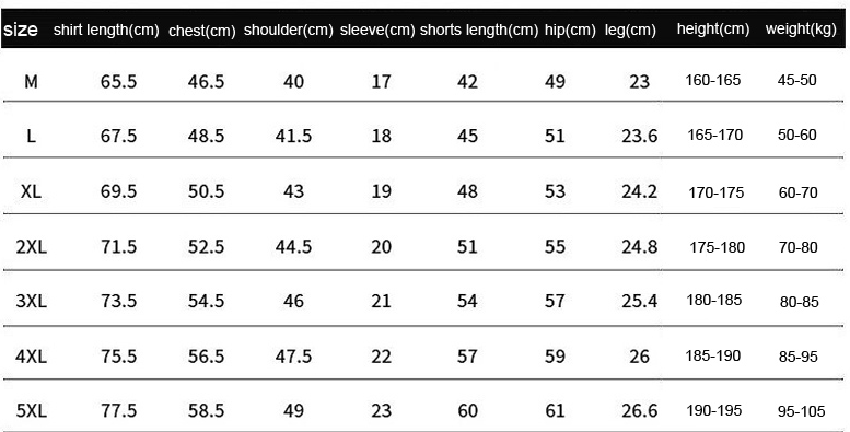 Casual or fitness shirts & shorts