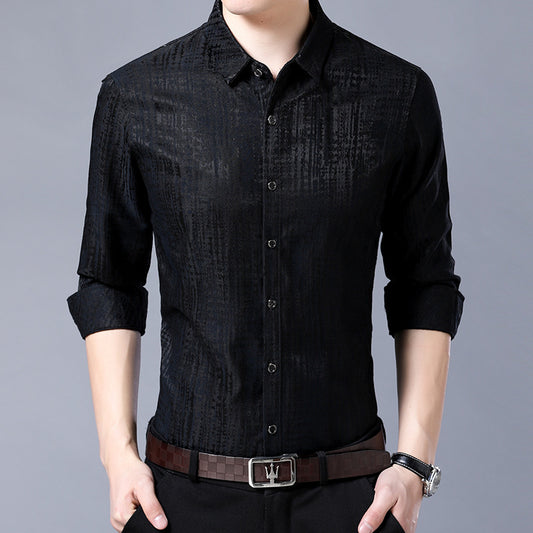 Men's Long Sleeve Dress Shirt