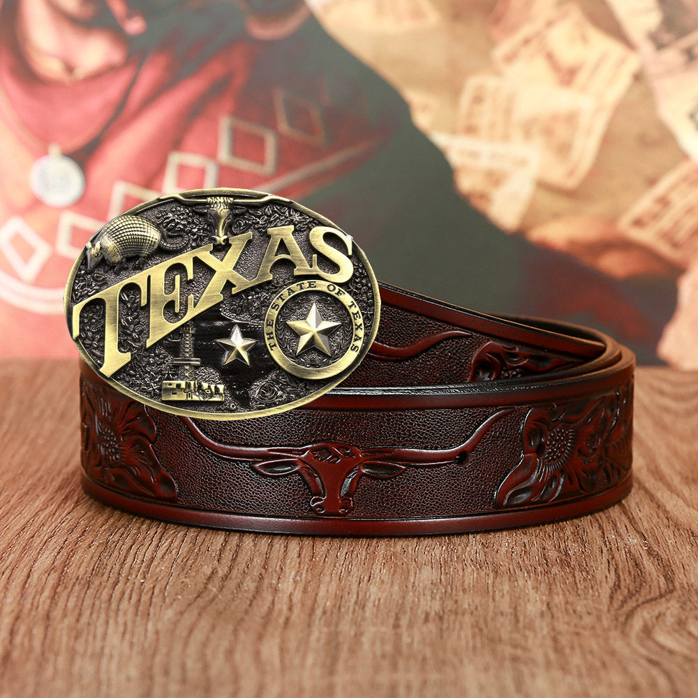 Men's And Women's Texas Belts