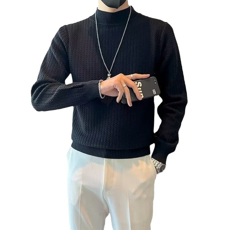 Textured Pullover Sweater