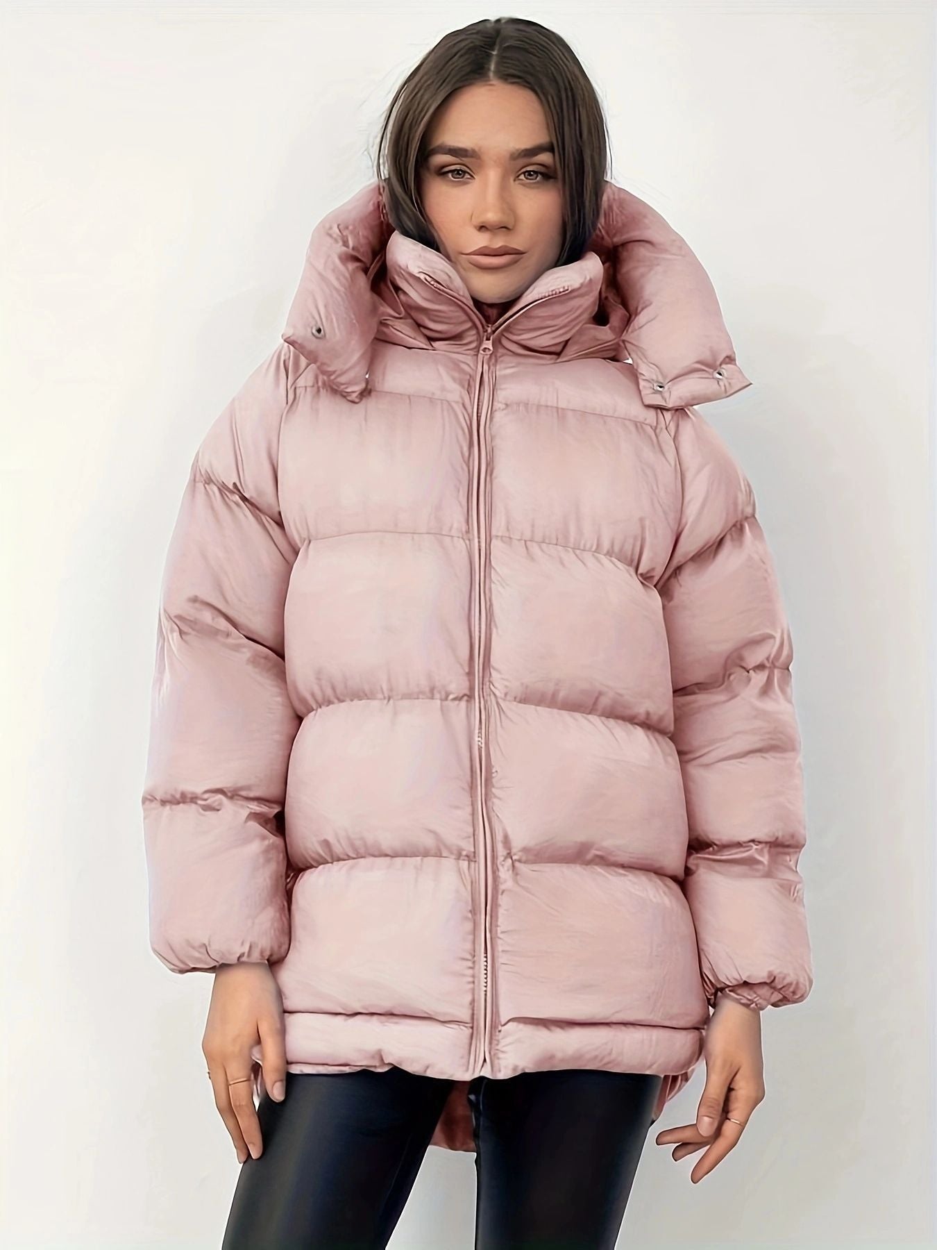 Cotton-padded Mid-length Coat