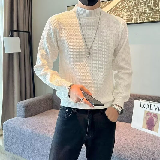 Textured Pullover Sweater